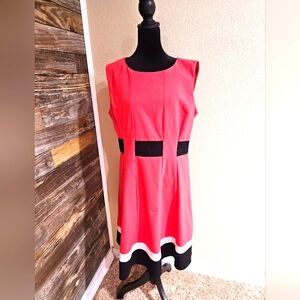 Calvin Klein fit and flare dress. EUC. Size 12